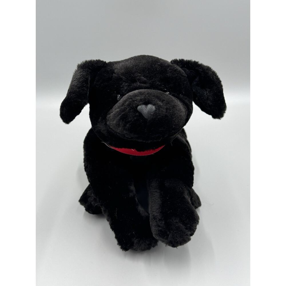 1999 Kids Preferred Black Labrador Retriever Puppy Dog Plush 12” Stuffed Animal